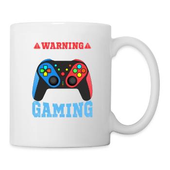 nicht stören Während des Spielens - Tasse - Weiß - Rechts