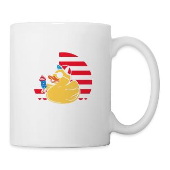 Ich Brauche Mehr Firequacker 4. Juli Firecracker - Tasse - Weiß - Rechts