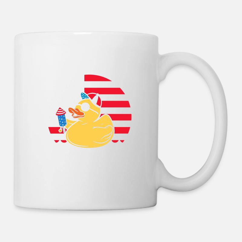 Ich Brauche Mehr Firequacker 4. Juli Firecracker - Tasse - Weiß