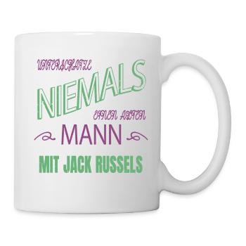geek beste mama statement hund chihuahua windhund - Tasse - Weiß - Rechts
