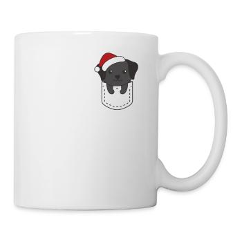 Joyeux Noël Sweet Labrador Breast Bag - Mug blanc - blanc - Droite
