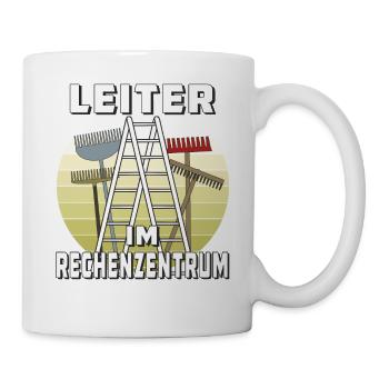 LEITER IM RECHENZENTRUM - Tasse - Weiß - Rechts