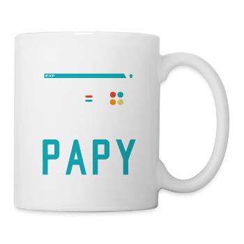 Mis à niveau à Papy Gamer Grand-père Gaming Grandfathe - Mug blanc - blanc - Droite