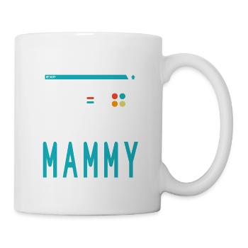Leveled Up to Mammy Gamer Mom Gaming Mommy Family - Mug - white - Right