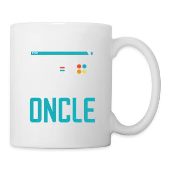 Leveled Up to Oncle Gamer Uncle Gaming Tio Family - Mug - white - Right