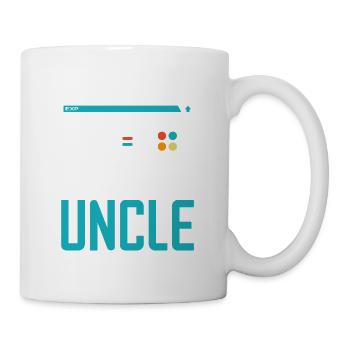 Leveled Up to Uncle Gamer Oncle Gaming Tio Family - Mug - white - Right