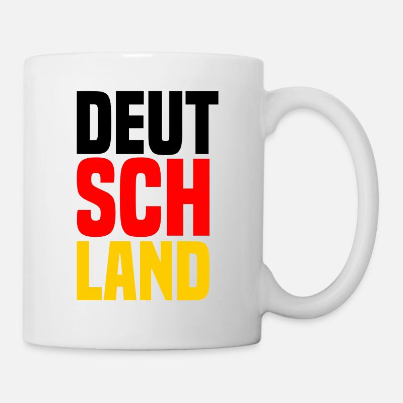 Deutschland - Tasse - Weiß