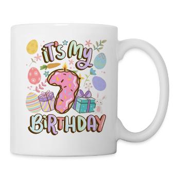 It's My 7 Birthday Easter Donut Holiday - Mug - white - Right