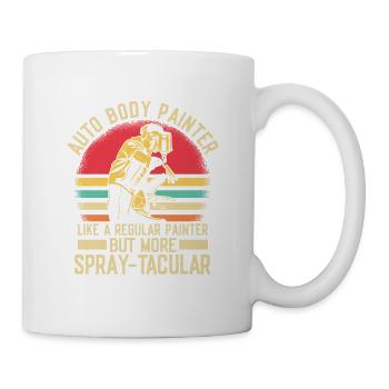 Auto Body Painter Like A Regular Painter But More - Mug - white - Right