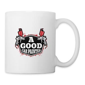 It Is Expensive To Hire A Good Car Painter Technic - Tasse - Weiß - Rechts