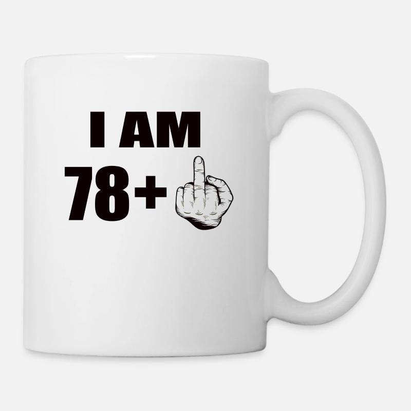 79e anniversaire - Mug blanc - blanc