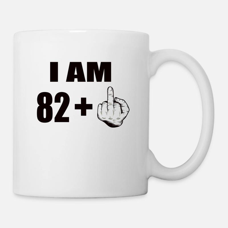 83e anniversaire - Mug blanc - blanc