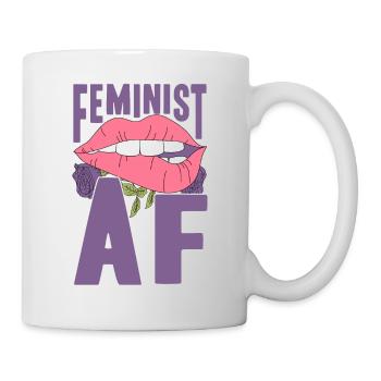 Égalité féministe des genres F - Mug blanc - blanc - Droite