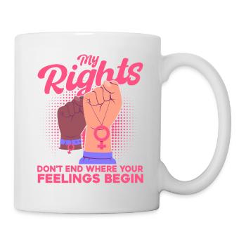 Feminism Feminist Equality of the Ges - Mug - white - Right