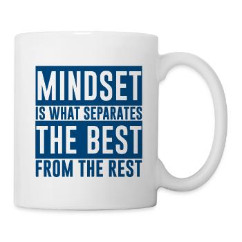 mindset is what separates the best from the rest 4 - Mug - white - Right