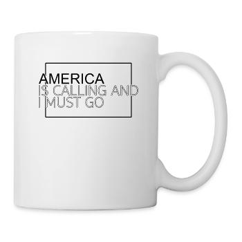 Amérique Dicton - Mug blanc - blanc - Droite