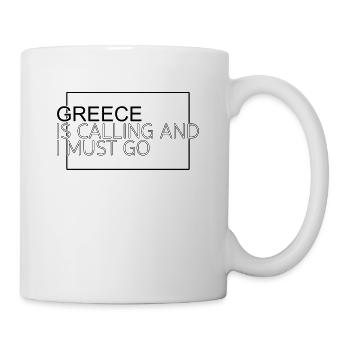 Grèce Dicton - Mug blanc - blanc - Droite