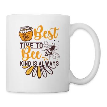 The Best Time To Bee Kind Is Always - Mug - white - Right