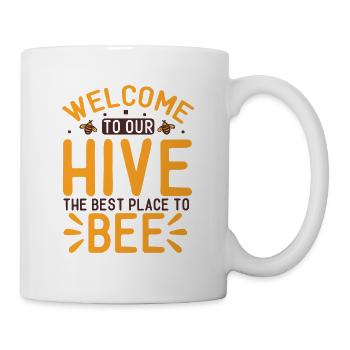 Welcome To Our Hive The Best Place To Bee - Mug - white - Right