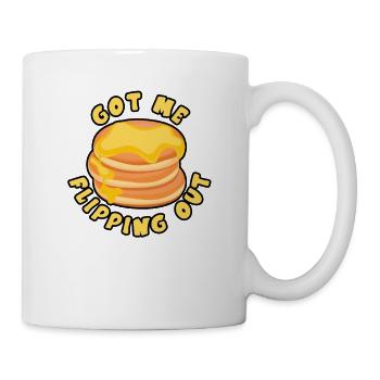 Pancake Baker Petit déjeuner Journée des crêpes - Mug blanc - blanc - Droite