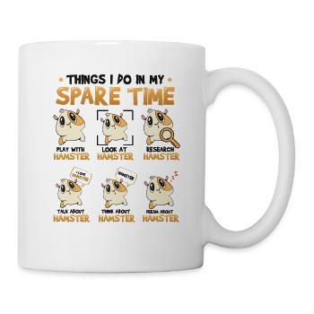 Hamster lovers - Mug - white - Right