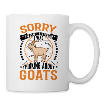 Chèvres Cadeau Chèvre Hôte Chèvre - Mug blanc - blanc - Droite