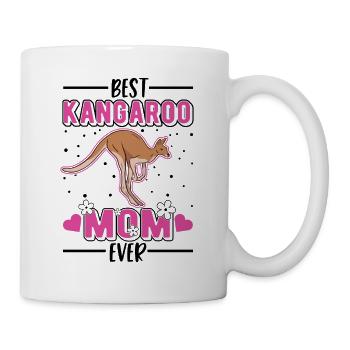 Meilleure maman kangourou de tous les temps Känguru Mama - Mug blanc - blanc - Droite