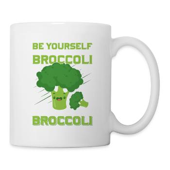 Soyez toujours vous-même sauf si vous pouvez être un brocoli V - Mug blanc - blanc - Droite