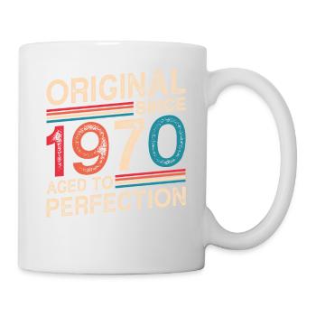Original Depuis 1970 Vieilli À La Perfection - Mug blanc - blanc - Droite