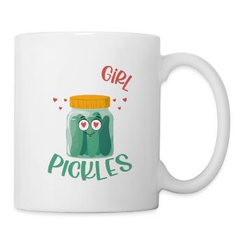 Just A Girl Who Loves Pickles Pickle Cucumber - Mug - white - Right