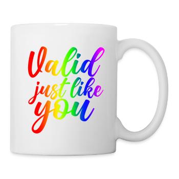Valide comme vous 4 - Mug blanc - blanc - Droite