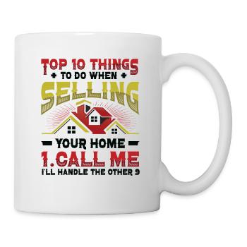 What to do if you sell your home - Mug - white - Right