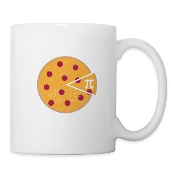 Pie Slice Society Mathe-Liebhaber Nerd Geek Pi Day - Tasse - Weiß - Rechts