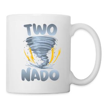 Zwei-nado warning 2nd birthday | Tornado - Mug - white - Right
