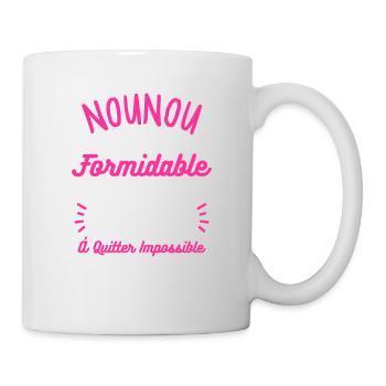 Nounou Formidable Dure À Trouver Difficile À - Mug blanc - blanc - Droite