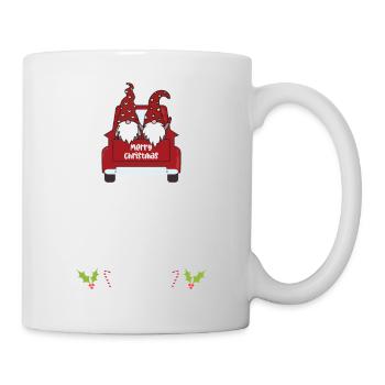 Pyjama de Noël Pyjama Chemise de nuit - Mug blanc - blanc - Droite