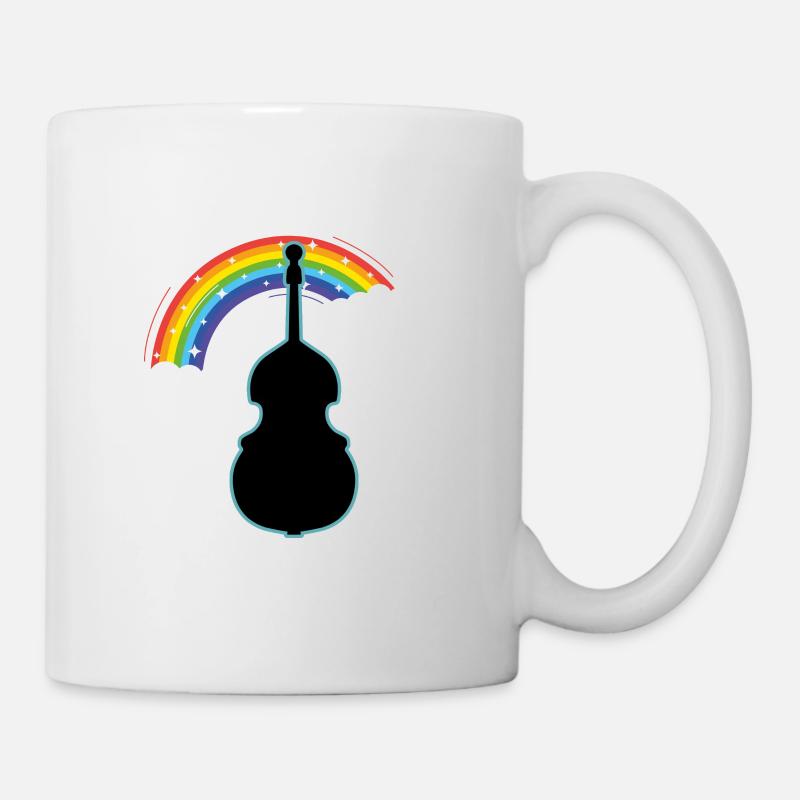 Contrebasse - Mug blanc - blanc