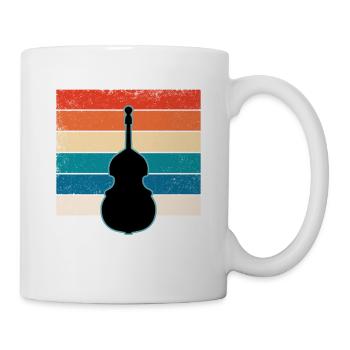 Kontrabass - Tasse - Weiß - Rechts