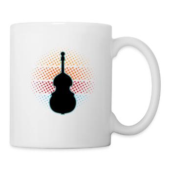 Kontrabass - Tasse - Weiß - Rechts