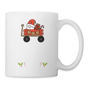 Pyjama de Noël Pyjama Chemise de nuit - Mug blanc - blanc - Droite