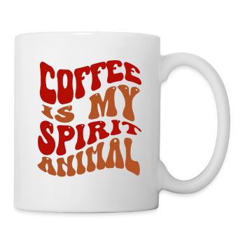 Coffee Is My Spirit Animal - Mug - white - Right