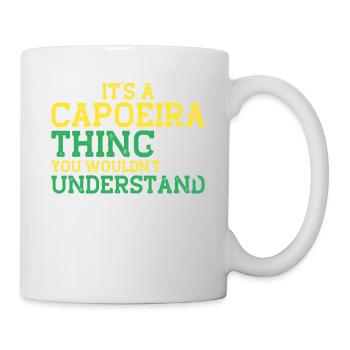 Capoeira Cadeau Brésil Arts Martiaux Capoeira - Mug blanc - blanc - Droite