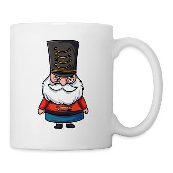 Nussknacker - Tasse - Weiß - Rechts