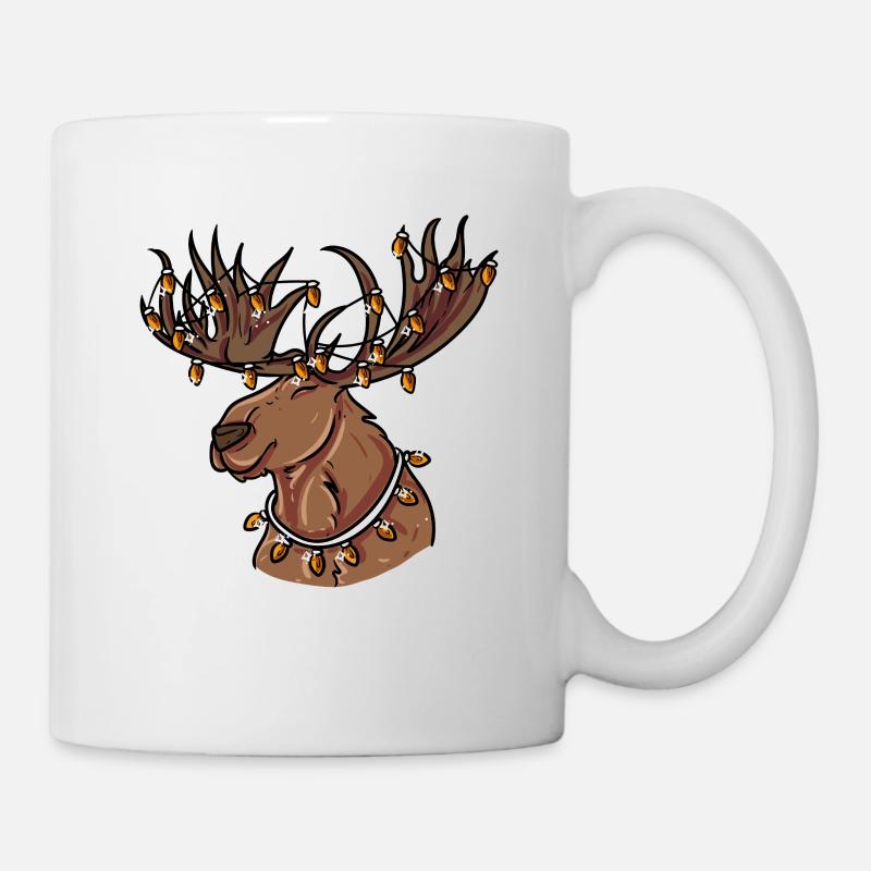 Elch Schweden - Tasse - Weiß