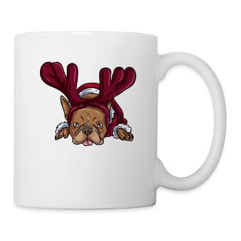 French Bulldog Dog - Mug - white - Right