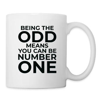Math Odd Number Mathematics Smart Inspirational - Mug - white - Right