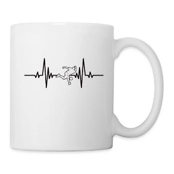 Bowling Cone Bowler Cadeau Bowling Boule Bowling Bowling - Mug blanc - blanc - Droite
