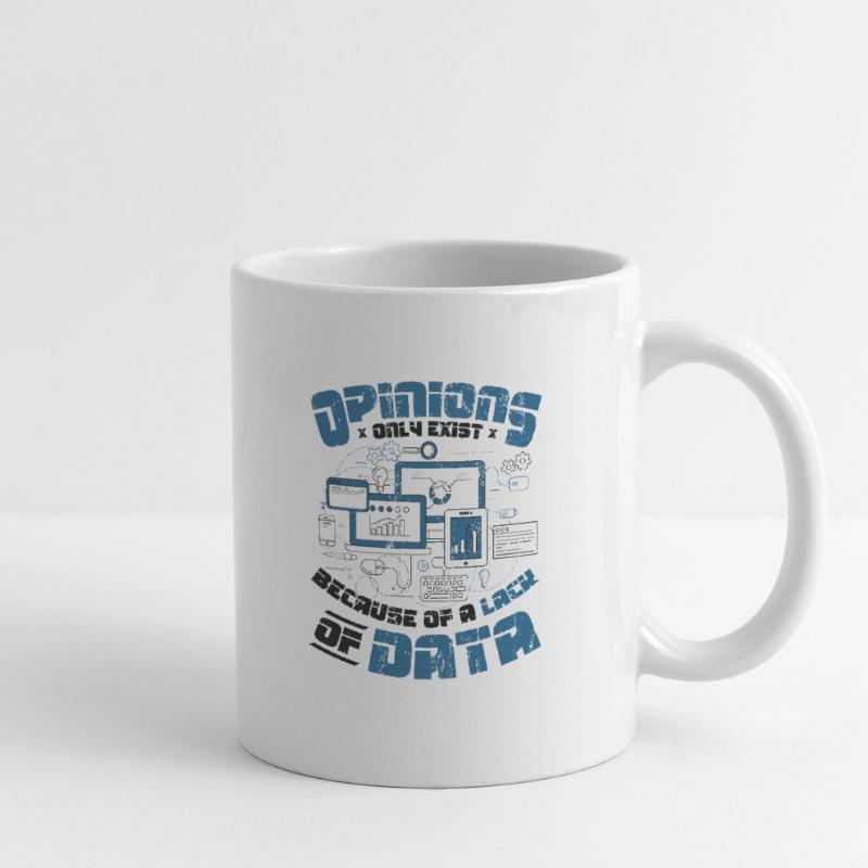 Opinions data shortage - data scientists data Mug