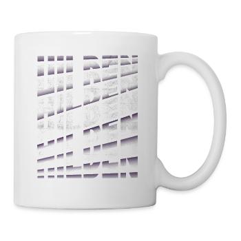 Hilden Deutschland Stadt Schrift Skyline Heimat - Tasse - Weiß - Rechts