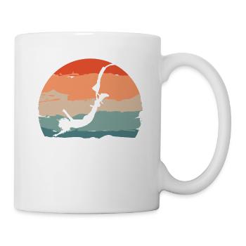 Risque Oser Sauter à l’élastique Sauter à l’élastique Jumper - Mug blanc - blanc - Droite